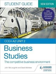 CCEA A2 Unit 2 Business Studies Student Guide 4: The competitive business environment цена и информация | Книги по экономике | kaup24.ee