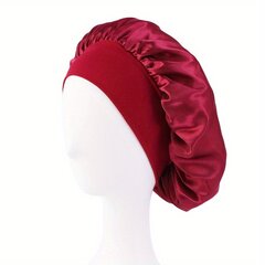 Satiinist unemüts, punane hind ja info | Naiste mütsid ja peapaelad | kaup24.ee