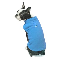 Уютная зимняя куртка из шерсти, синяя, L цена и информация | Одежда для собак | kaup24.ee