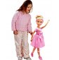Suur kõndiv nukk, Smily Play baleriin 80 cm цена и информация | Tüdrukute mänguasjad | kaup24.ee