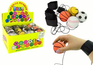 Polüuretaanist pall elastsel kummil, 6 cm (1 tk.) assorted hind ja info | Poiste mänguasjad | kaup24.ee