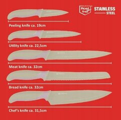 Alpina набор ножей, 5 частей цена и информация | Ножи и аксессуары для них | kaup24.ee