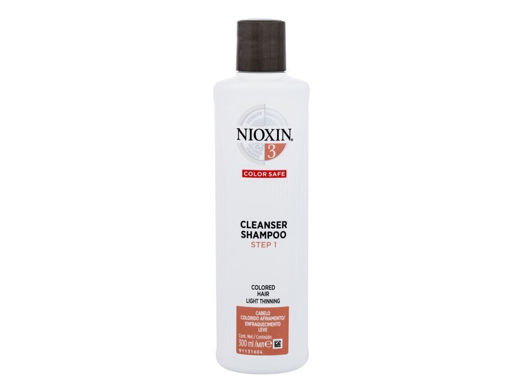 Šampoon Nioxin System 3 Color Safe, naistele, 300 ml hind ja info | Šampoonid | kaup24.ee