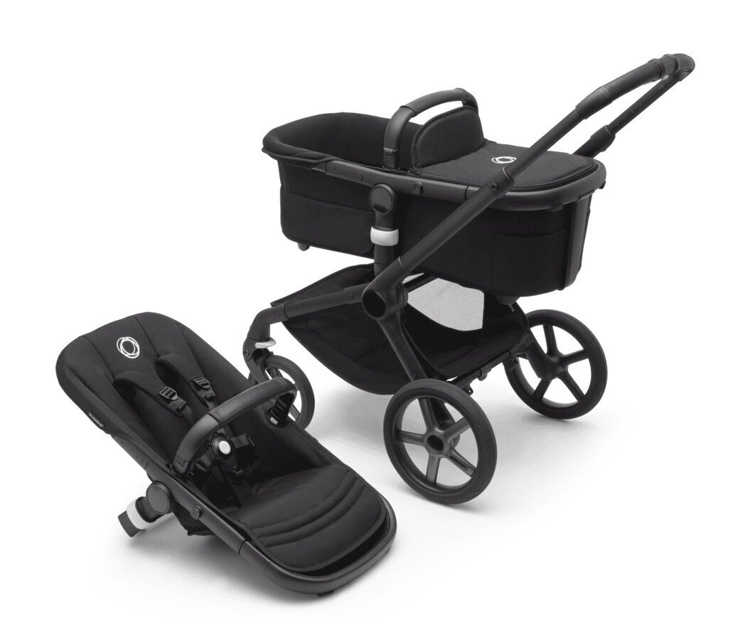 Bugaboo Fox 5 base Universaalne lapsevanker, Black/Midnight Black hind ja info | Vankrid, jalutuskärud | kaup24.ee