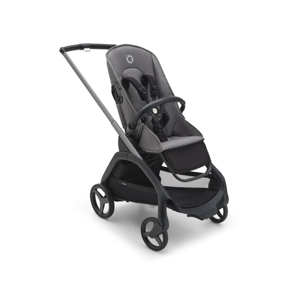 Bugaboo Dragonfly base lapsevanker, Graphite/Grey Melange hind ja info | Vankrid, jalutuskärud | kaup24.ee