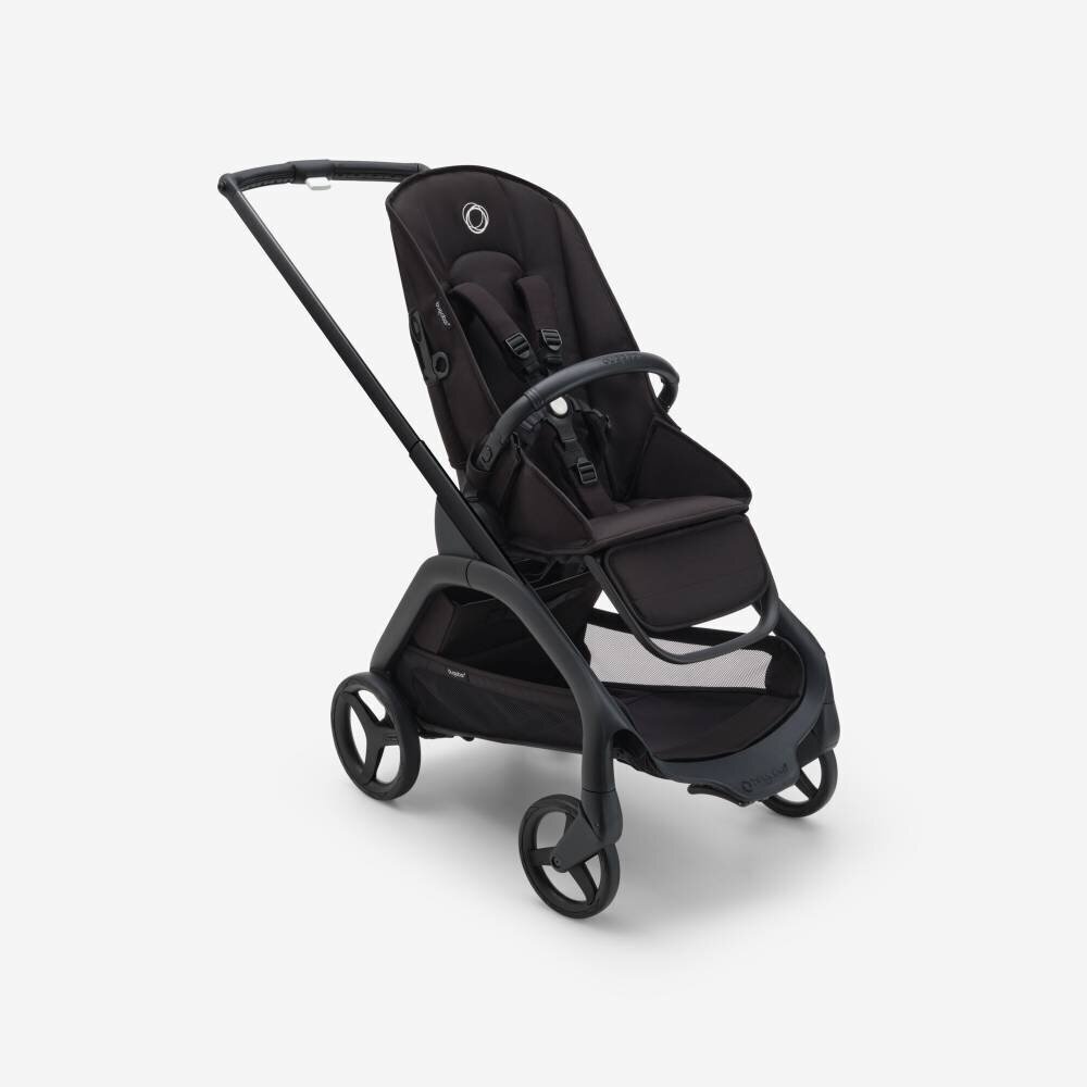 Bugaboo Dragonfly base lapsevanker, Black/Midnight Black цена и информация | Vankrid, jalutuskärud | kaup24.ee