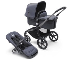 Bugaboo Fox 5 complete Universaalne lapsevanker, Graphite/Stormy Blue цена и информация | Коляски | kaup24.ee