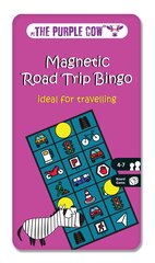 Reisimäng Purple Cow Magnetic Road Trip Bingo, LT,LV, 573 цена и информация | Настольные игры, головоломки | kaup24.ee