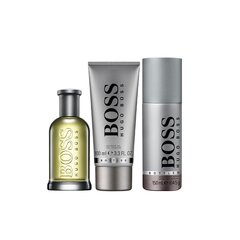 Komplekt Hugo Boss Bottled meestele: tualettvesi EDT, 100 ml + dušigeel, 100 ml + deodorant, 150 ml hind ja info | Meeste parfüümid | kaup24.ee