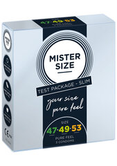 Kondoomid Mister Size 47/49/69, 3 tk hind ja info | Kondoomid | kaup24.ee