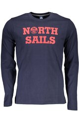T-särk meestele North Sails, sinine hind ja info | Meeste T-särgid | kaup24.ee