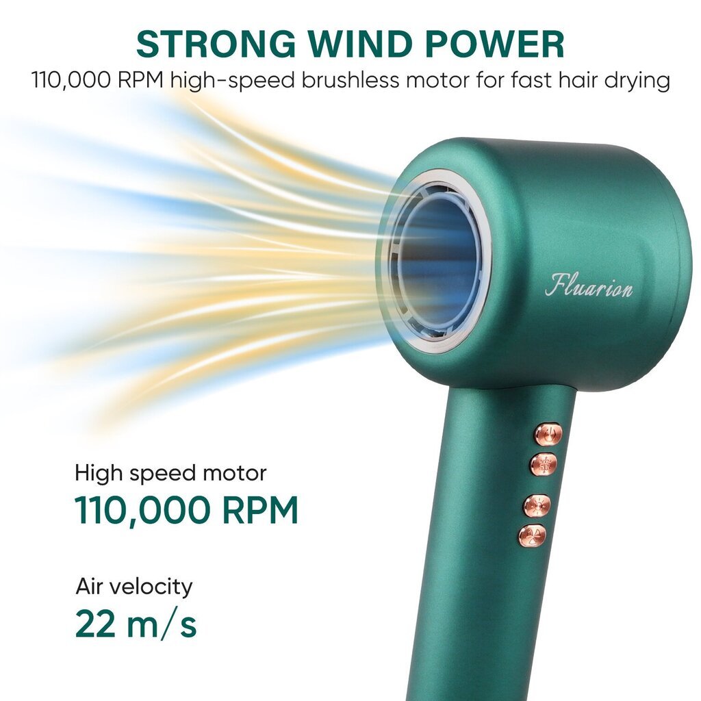 Fluarion Hurricane Power Professional hind ja info | Föönid | kaup24.ee