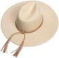 Õlgkübar naistele Manbeiya, beež hind ja info | Naiste mütsid ja peapaelad | kaup24.ee