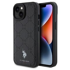 US Polo USHCP15SPYOK iPhone 15 | 14 | 13 6.1" czarny|black Yoke Pattern цена и информация | Чехлы для телефонов | kaup24.ee