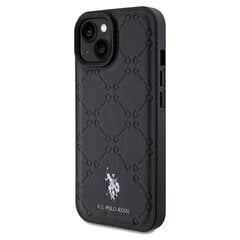 US Polo USHCP15SPYOK iPhone 15 | 14 | 13 6.1" czarny|black Yoke Pattern цена и информация | Чехлы для телефонов | kaup24.ee