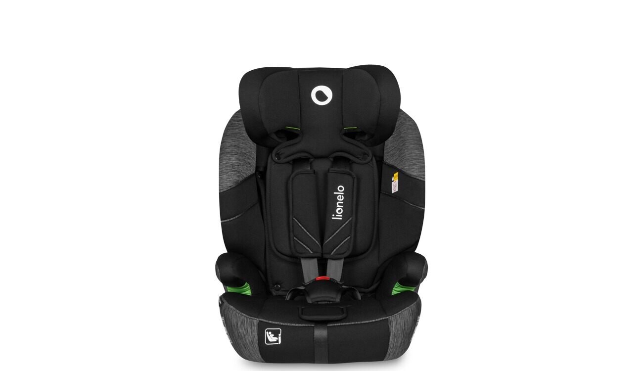 Turvatool Lionelo Lionelo Levi One, 9-36 kg, Black grey цена и информация | Turvatoolid | kaup24.ee