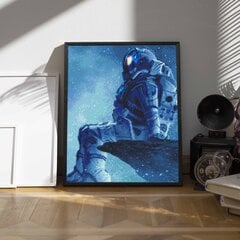 Teemantmosaiik Astronaut ja tähed, 40x50 cm hind ja info | Teemantmaalid, teemanttikandid | kaup24.ee