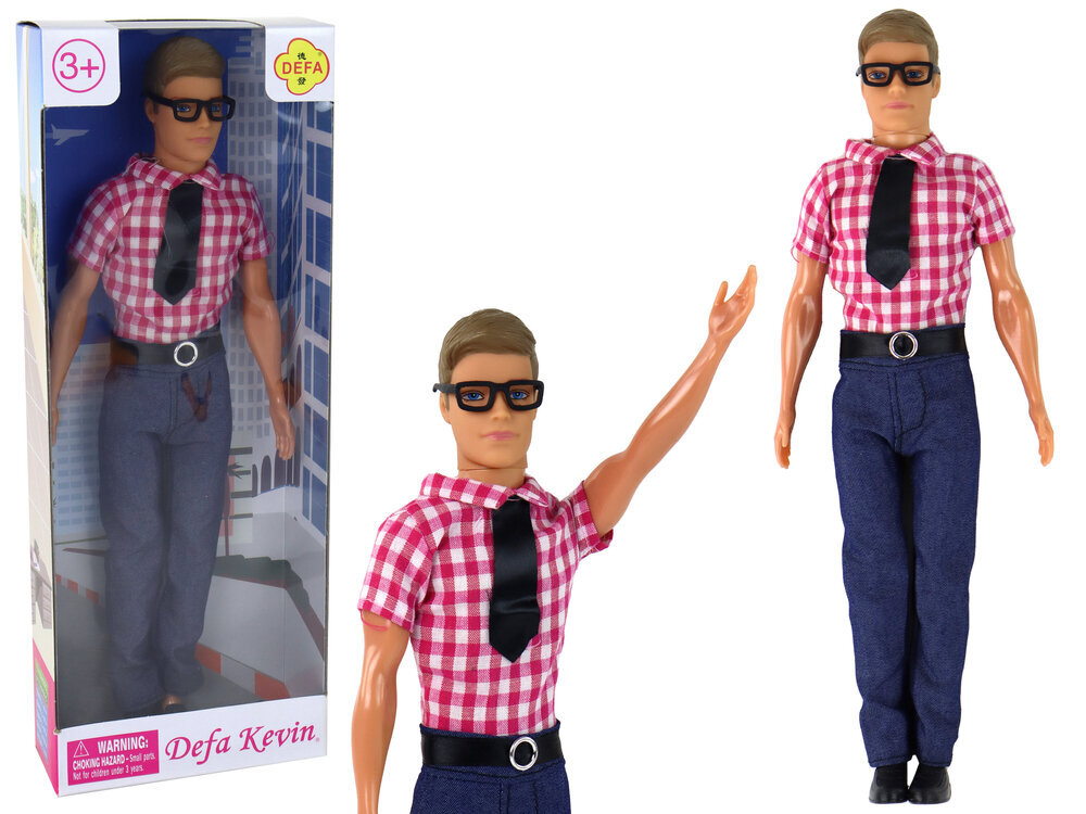 Mees Kevin nukk ametlikus riietuses, roosa цена и информация | Tüdrukute mänguasjad | kaup24.ee