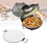 Klaif elektriline pizzaahi, 420 ℃, 1200 W, 5 temperatuuriastet, must hind ja info | Elektrigrillid | kaup24.ee