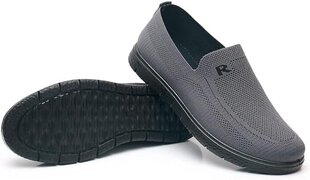 Мужские вязаные туфли EDITCOZY, серые цена и информация | Мужские ботинки | kaup24.ee