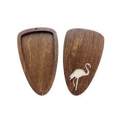 Чехол для ножниц Kind Fox "Flamingos" KF058/50 цена и информация | Принадлежности для вышивания | kaup24.ee