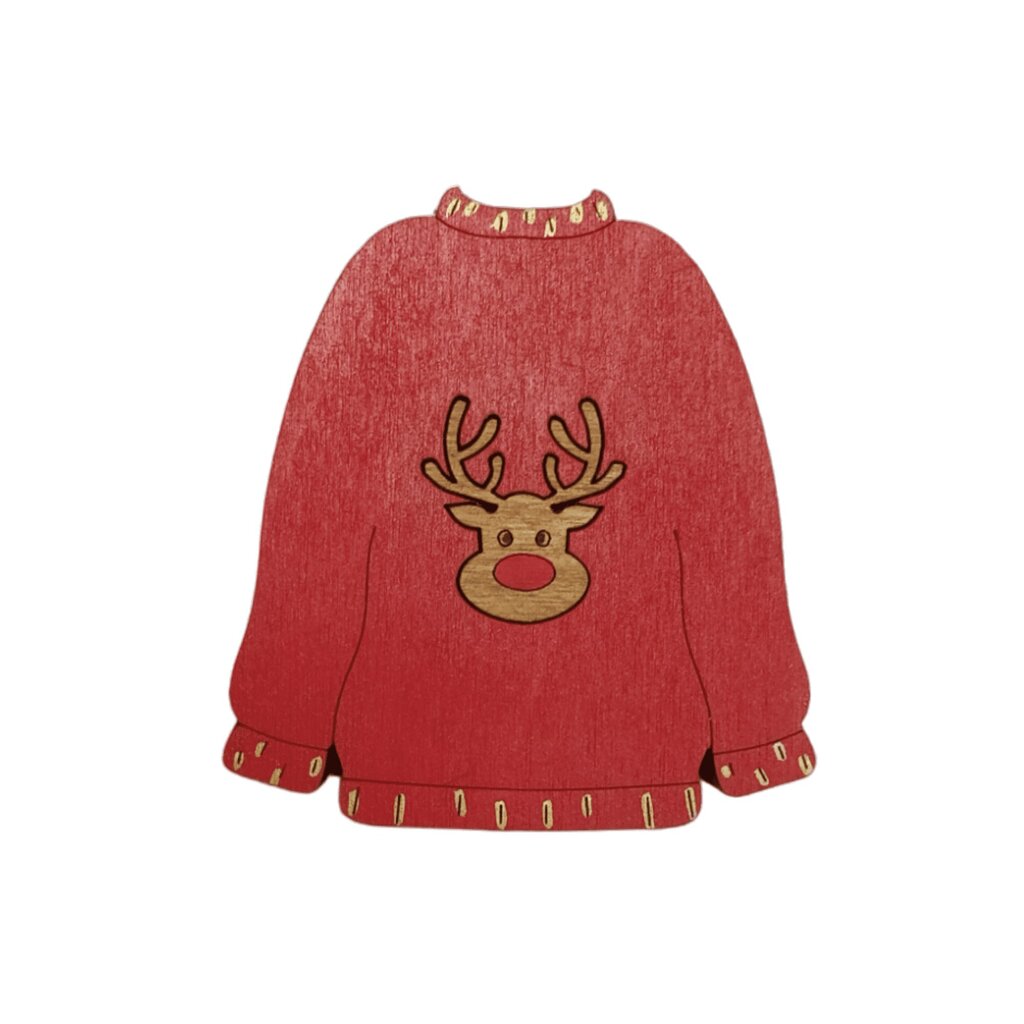 Nõelapadi Kind Fox "Christmas sweater" KF056/81 hind ja info | Tikkimistarvikud | kaup24.ee