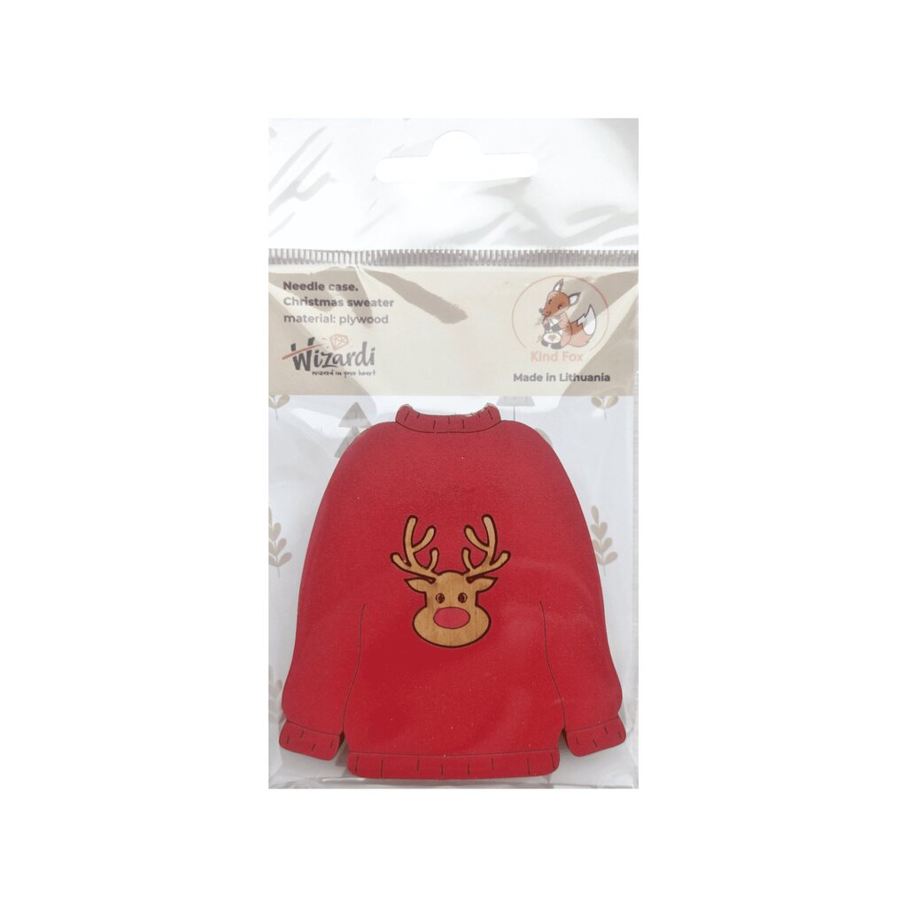 Nõelapadi Kind Fox "Christmas sweater" KF056/81 hind ja info | Tikkimistarvikud | kaup24.ee