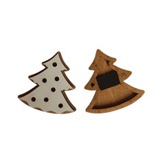 Деревянная игольница Kind Fox "Cookie Christmas tree" KF056/79 цена и информация | Принадлежности для вышивания | kaup24.ee