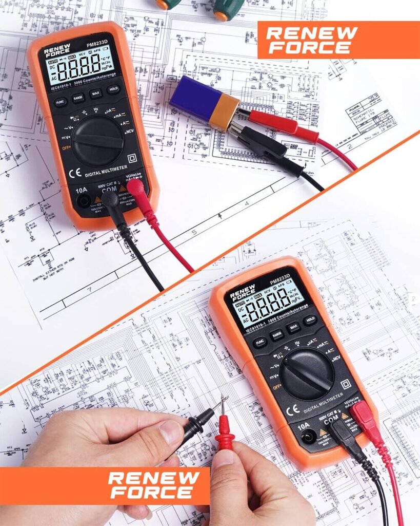 Digitaalne voolumõõtur цена и информация | Käsitööriistad | kaup24.ee