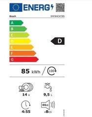 Bosch SMP4HCW78S hind ja info | Nõudepesumasinad | kaup24.ee