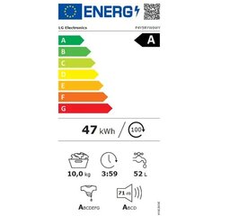 LG F4Y5RYW0WY цена и информация | Стиральные машины | kaup24.ee