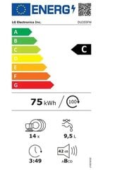 LG DU355FW hind ja info | LG Köögitehnika | kaup24.ee