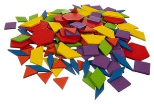 Hariv pusle – geomeetrilised figuurid hind ja info | Arendavad mänguasjad | kaup24.ee