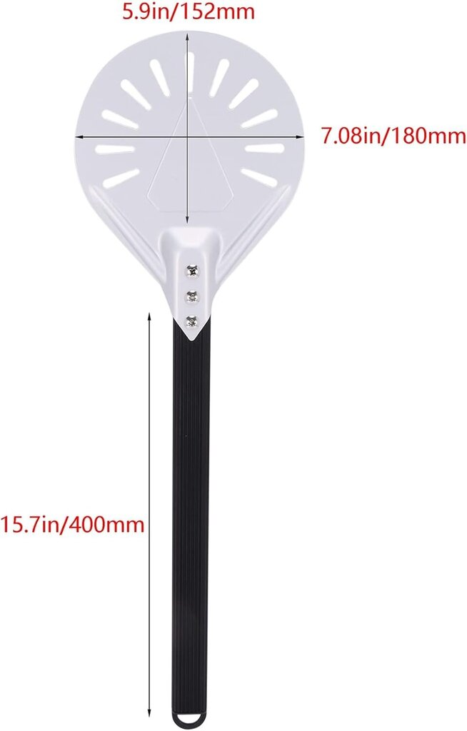 Pitsalabidas Coairrwy, valge/must hind ja info | Köögitarbed | kaup24.ee