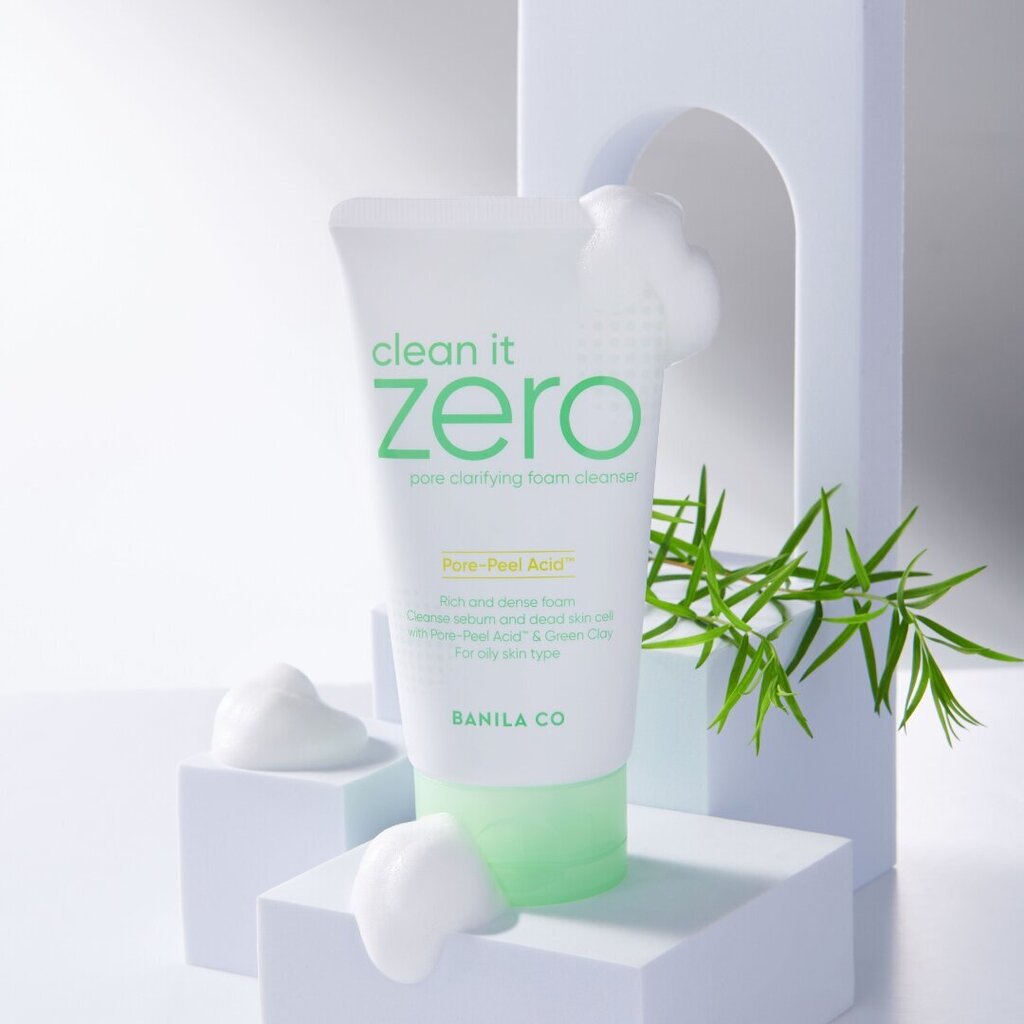 Puhastusvaht probleemsele nahale BANILA CO Foam Cleanser Clean It Zero Pore Clarifying 150 ml hind ja info | Näopuhastusvahendid | kaup24.ee