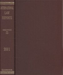 International Law Reports: Volume 201 цена и информация | Книги по экономике | kaup24.ee