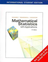Mathematical Statistics with Applications, International Edition 7th edition цена и информация | Книги по экономике | kaup24.ee