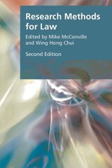 Research Methods for Law 2nd ed. цена и информация | Книги по экономике | kaup24.ee