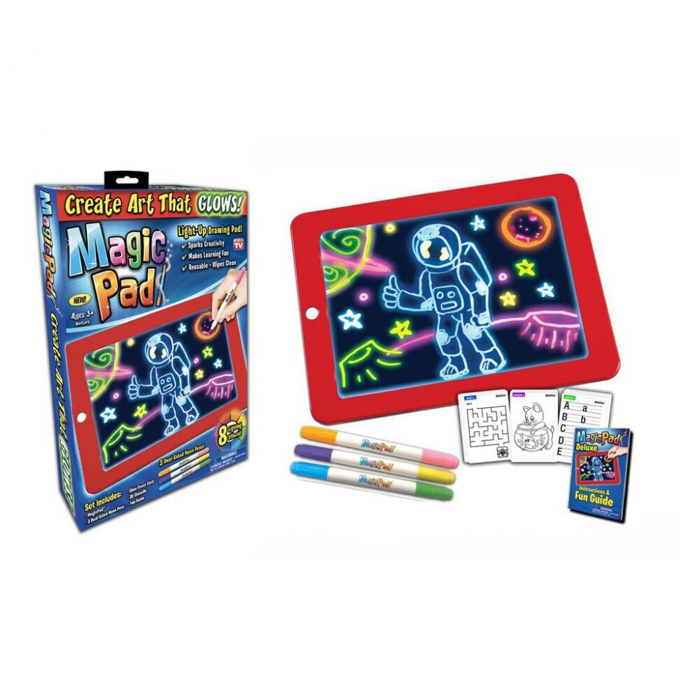 Magic Pad valgustusega joonistuslaud hind ja info | Tüdrukute mänguasjad | kaup24.ee