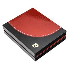 Rahakott meestele Pierre Cardin TILAK30 325, must/punane hind ja info | Meeste rahakotid | kaup24.ee