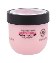 Kehajogurt The Body Shop British Rose, 200 ml hind ja info | Kehakreemid, losjoonid | kaup24.ee