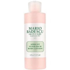 Kehakreem Mario Badescu Apricot Super Rich, 177ml hind ja info | Kehakreemid, kehaspreid | kaup24.ee