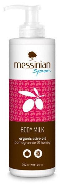 Kehakreem Messinian Spa Body Milk pomegranate & honey, 300ml цена и информация | Kehakreemid, losjoonid | kaup24.ee