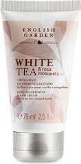 Kätekreem English Garden White Tea Deep Nourishing Hand Cream, 75ml hind ja info | Kehakreemid, losjoonid | kaup24.ee