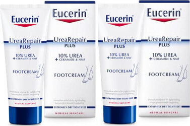 Jalakreem Eucerin Urearepair Plus jalakreem, 2x100ml hind ja info | Kehakreemid, losjoonid | kaup24.ee