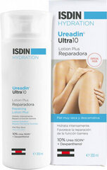 Kehakreem Isdin Ureadin Ultra10 Repairing Lotion Plus, 200ml hind ja info | Kehakreemid, kehaspreid | kaup24.ee