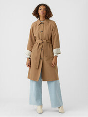 Женское коричневое пальто цена и информация | Женские пальто | kaup24.ee