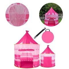 Розовая детская палатка цена и информация | Детские игровые домики | kaup24.ee