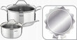 Kööginõude komplekt Tefal Cook Intuition, 12 tk hind ja info | Potid ja kiirkeedupotid | kaup24.ee