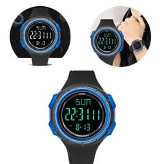 Smael 1618 Black/Blue цена и информация | Смарт-часы (smartwatch) | kaup24.ee